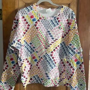 Susan Alexandra x Champion Multicolor Patterned Sweatshirt